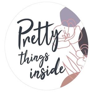 100 Pretty Things Inside 2” Stickers